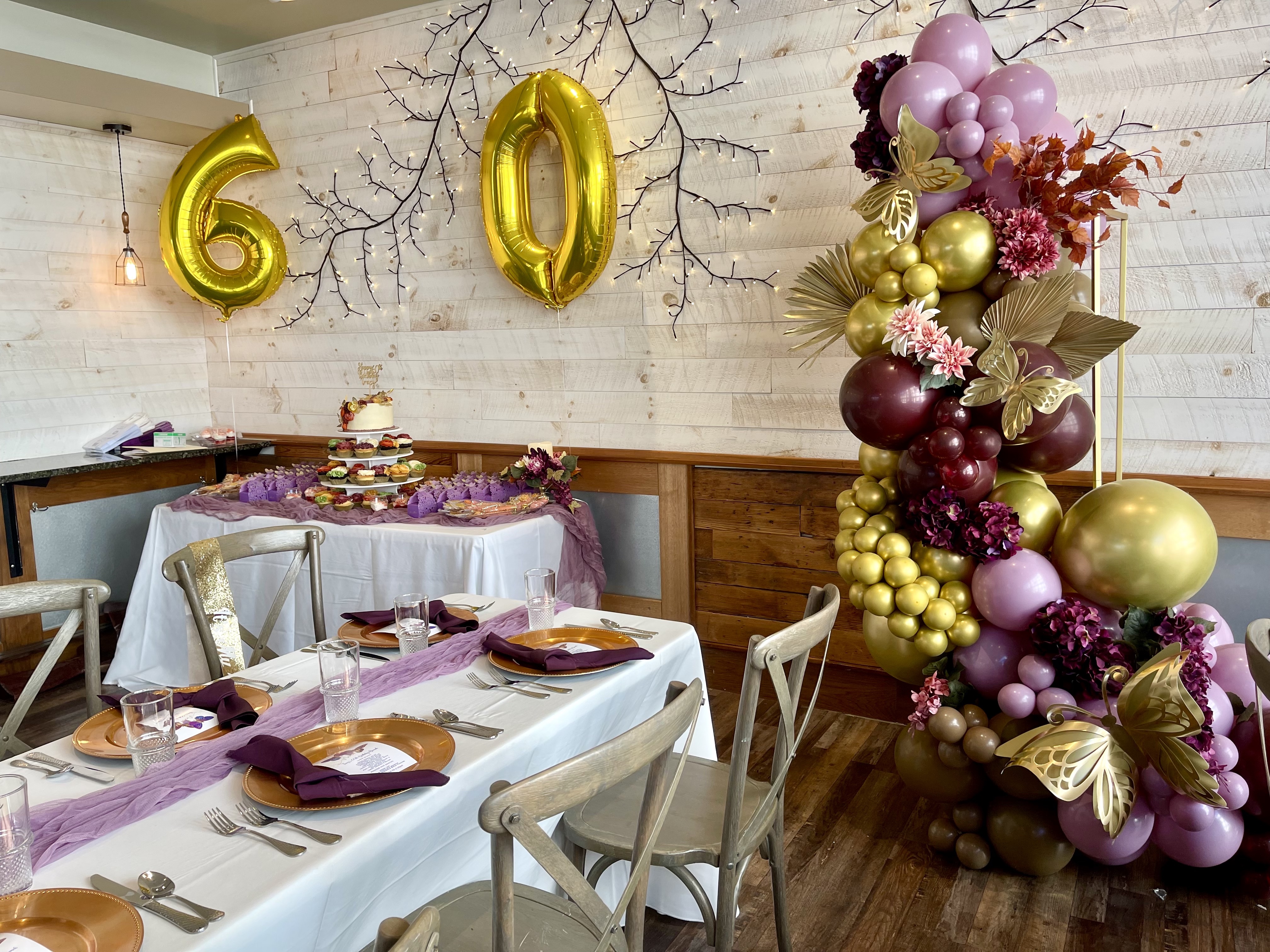 60th Birthday Balloons