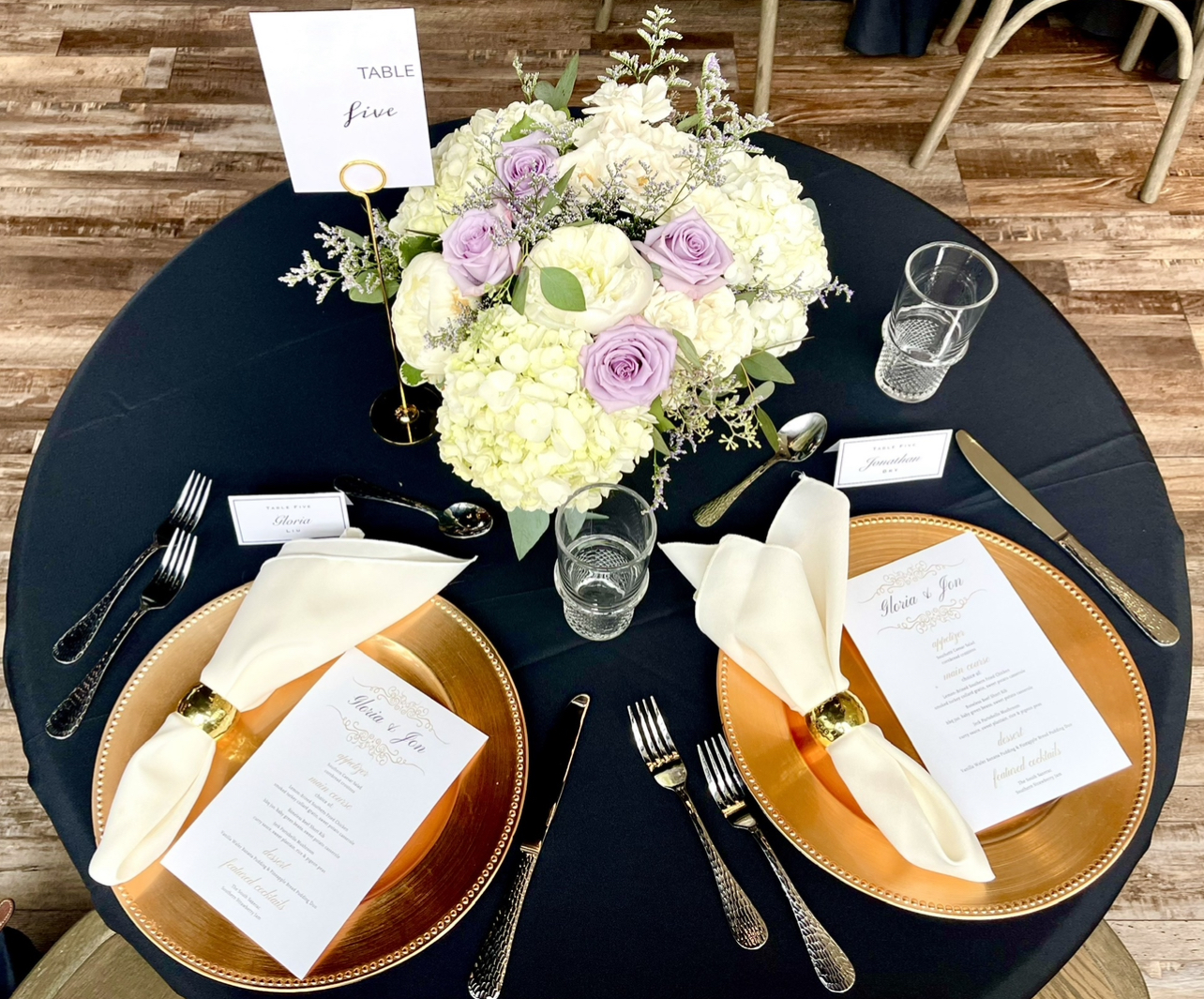 The Bride & Groom's Table