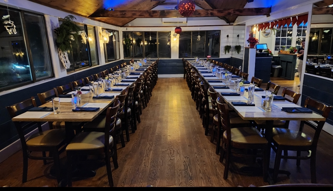a dining room table