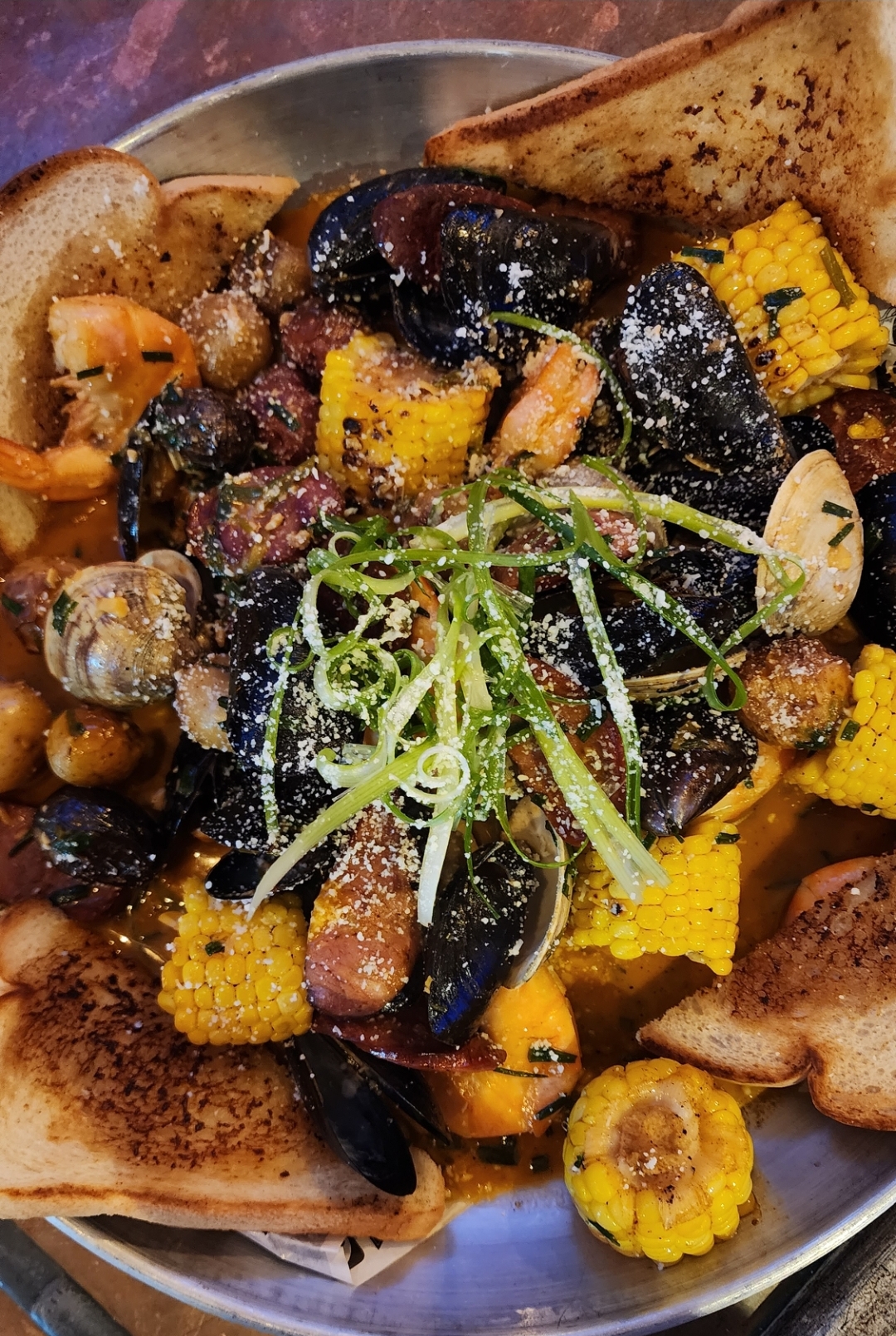 a close up of a plate of food