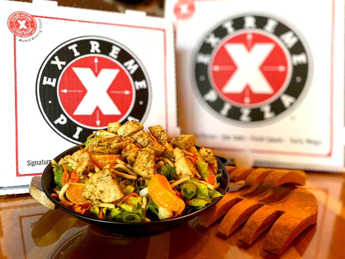 a plate of food on a table