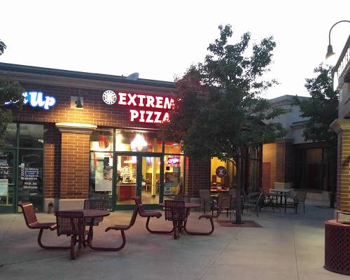 a store in a brick building