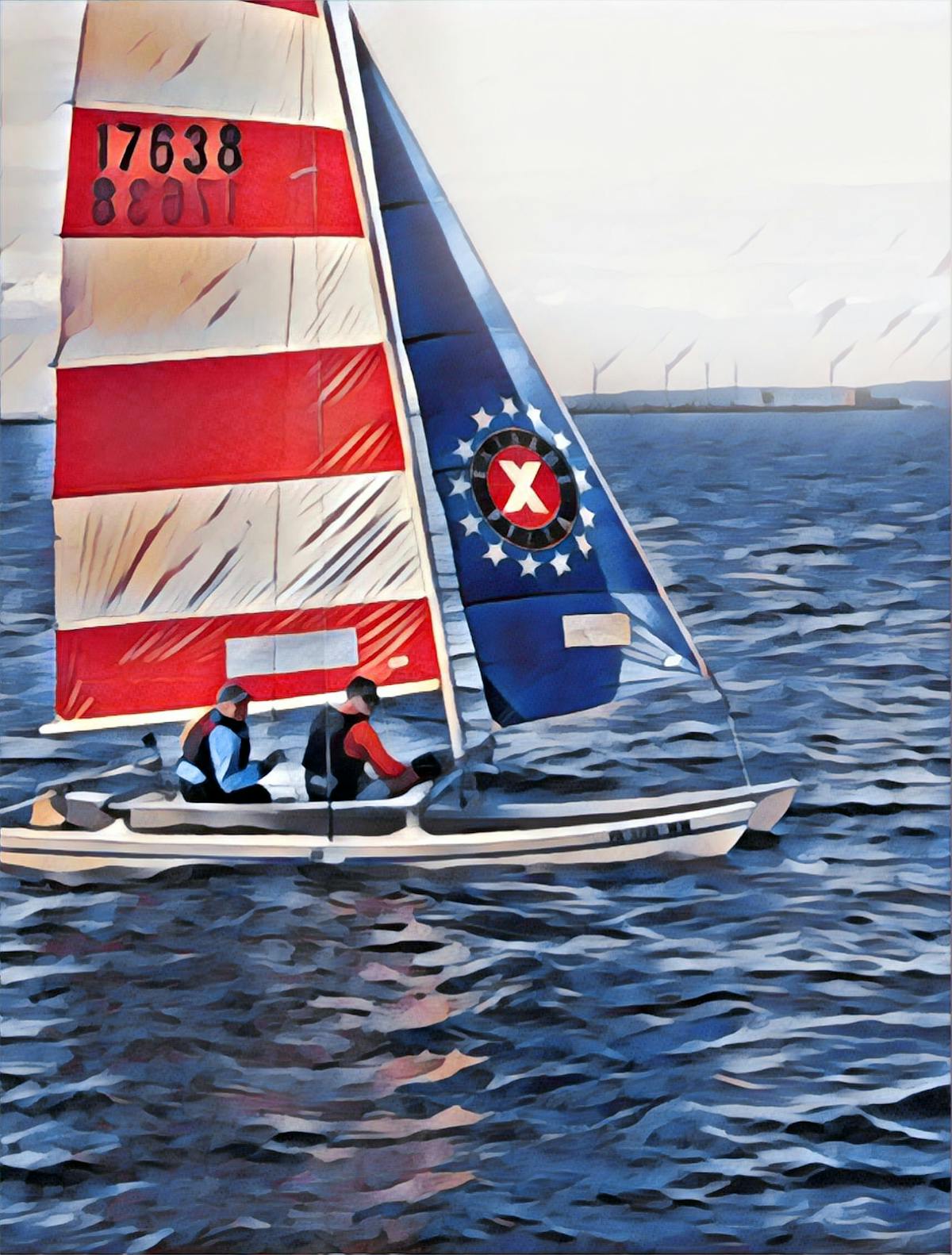 a boat on a body of water