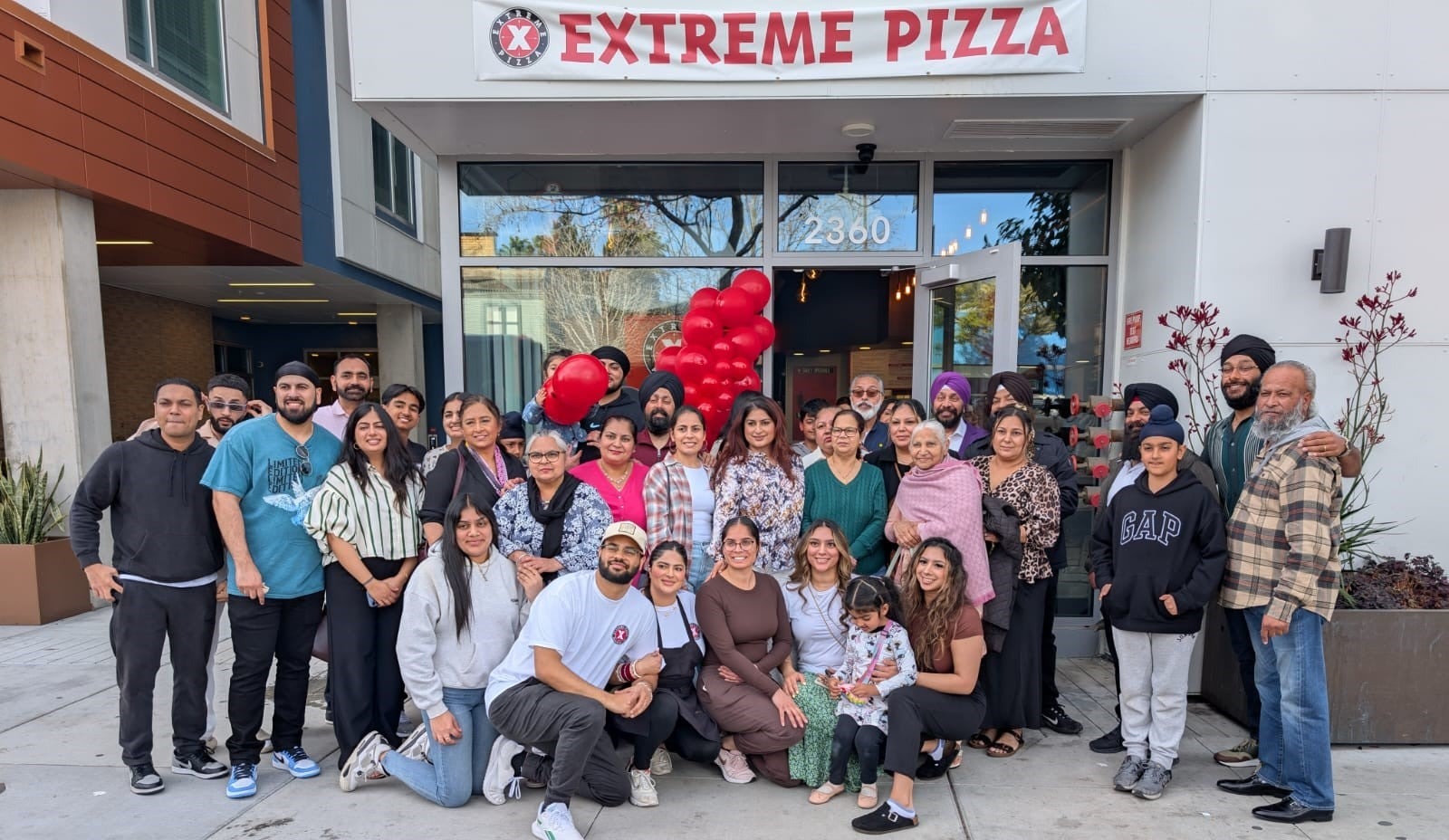 a group of people posing for a picture