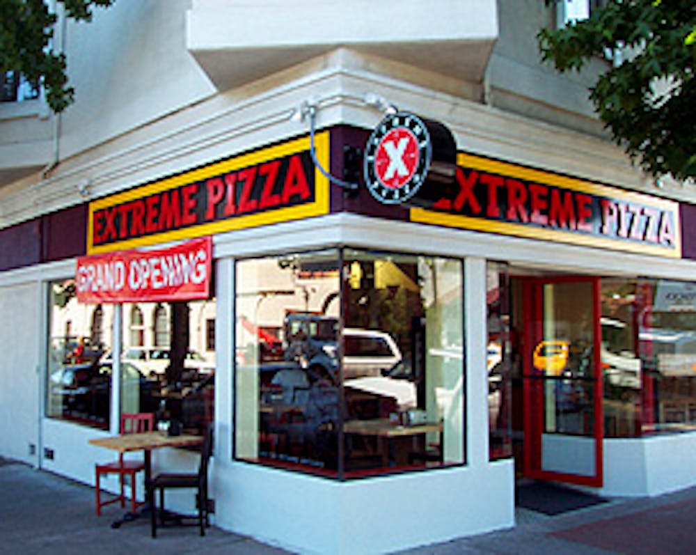 Exterior or Extreme Pizza San Rafael