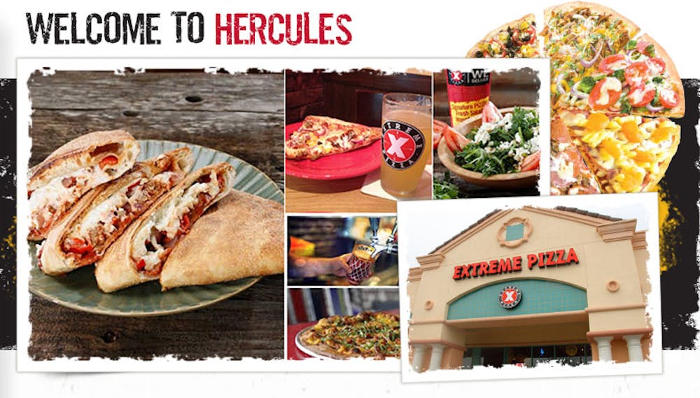 Hercules California Hours Location Extreme Pizza