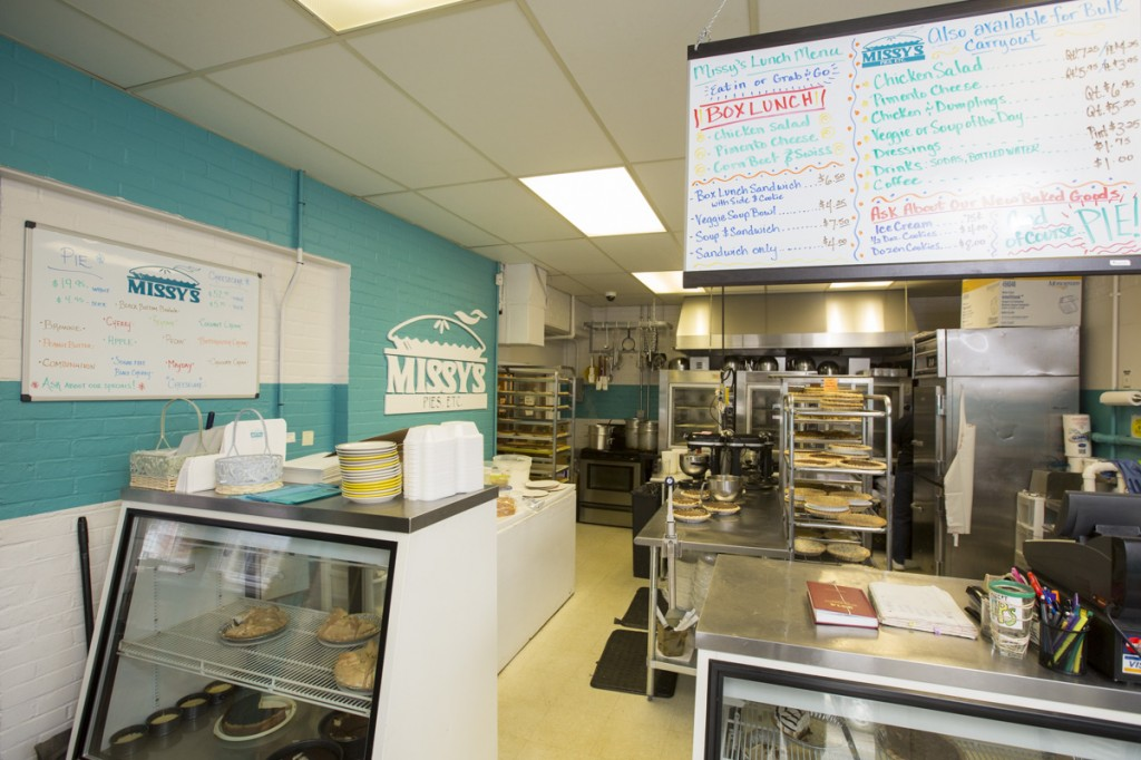 a commercial kitchen
