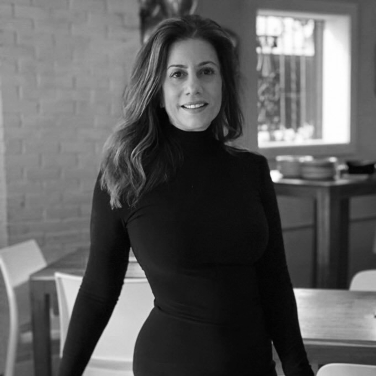 a woman posing for a picture