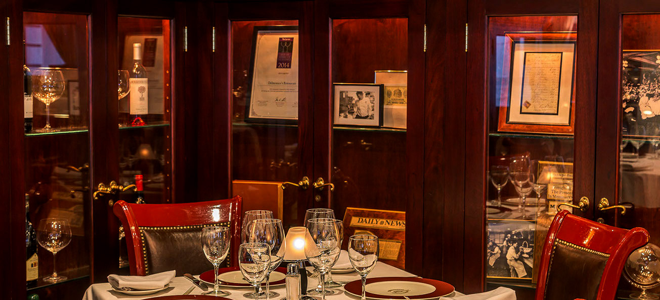 Evening ambiance at Delmonico's