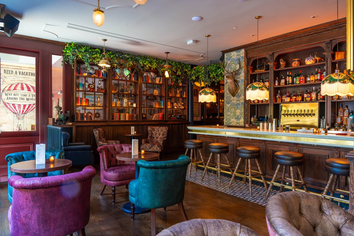 a store front at day