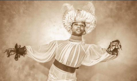 a man in drag