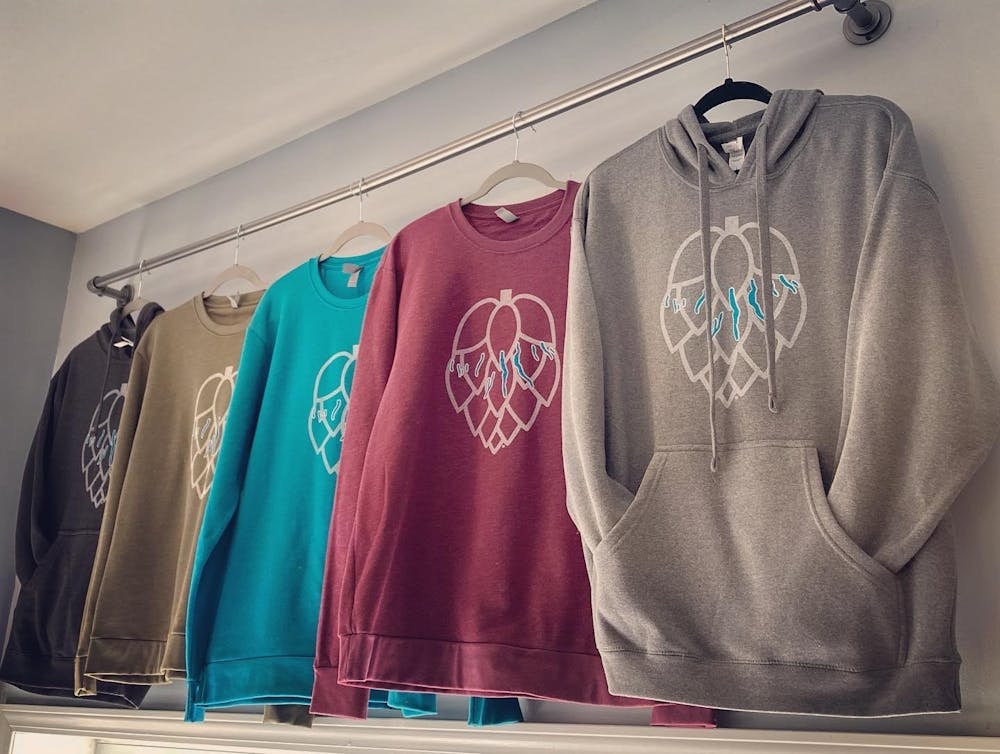 Various styles of Hooded Sweat Shirts