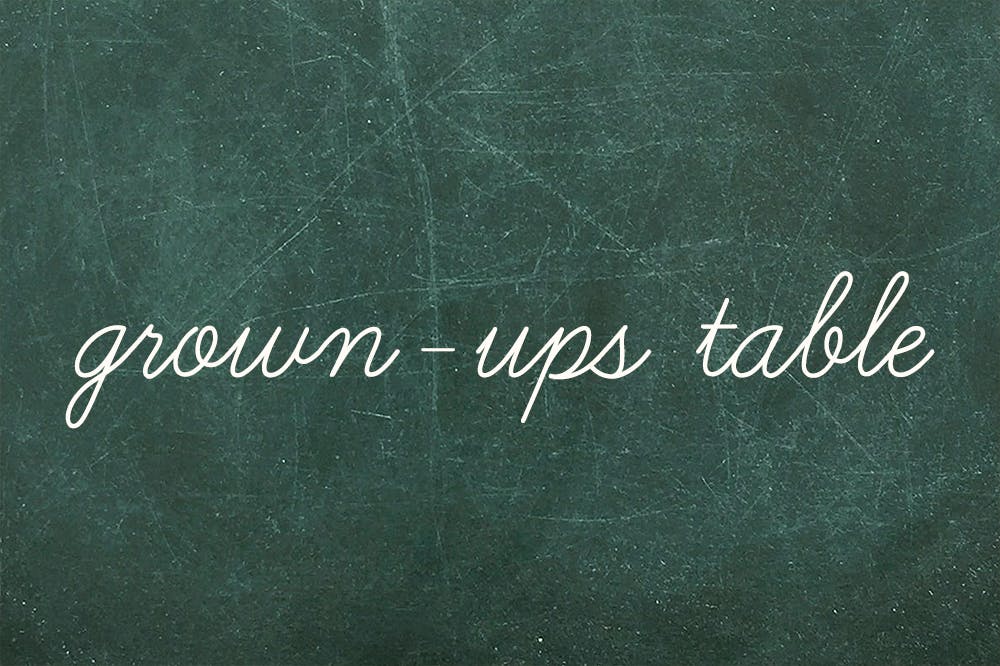 a close up of a blackboard