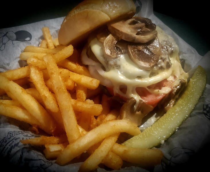 Burgers Brother's Bar and Grill American dishes with a great atmosphere