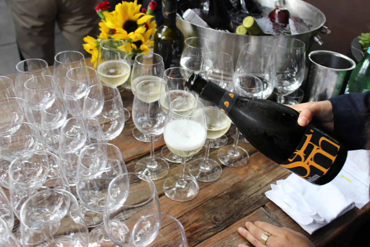 a wine glasses