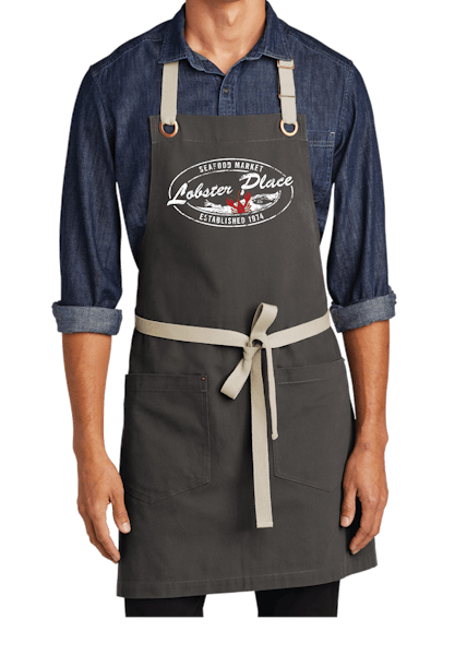 Apron Lobster Place Seafood Market in Chelsea Market, NYC