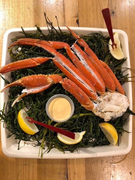 Snow Crab Platter | Lobster Place | Seafood Market in Chelsea Market, NYC