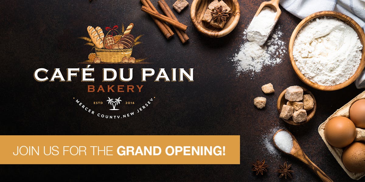 Grand Opening Nov 10, 2018 The Café Du Pain Bakery