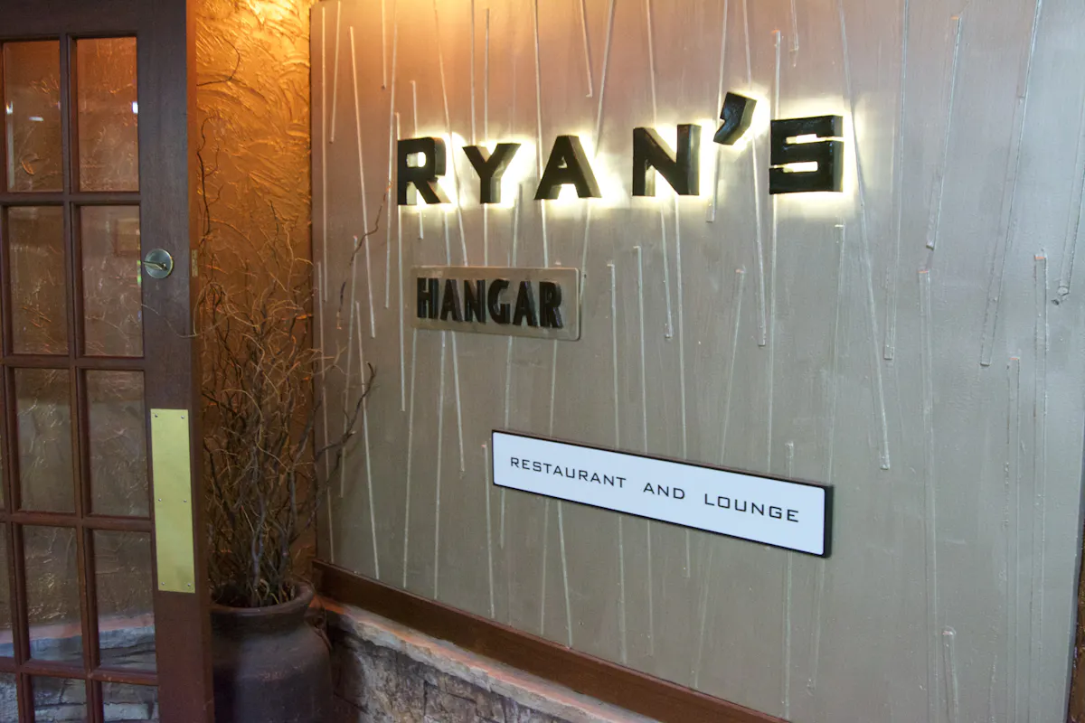 signage at entrance