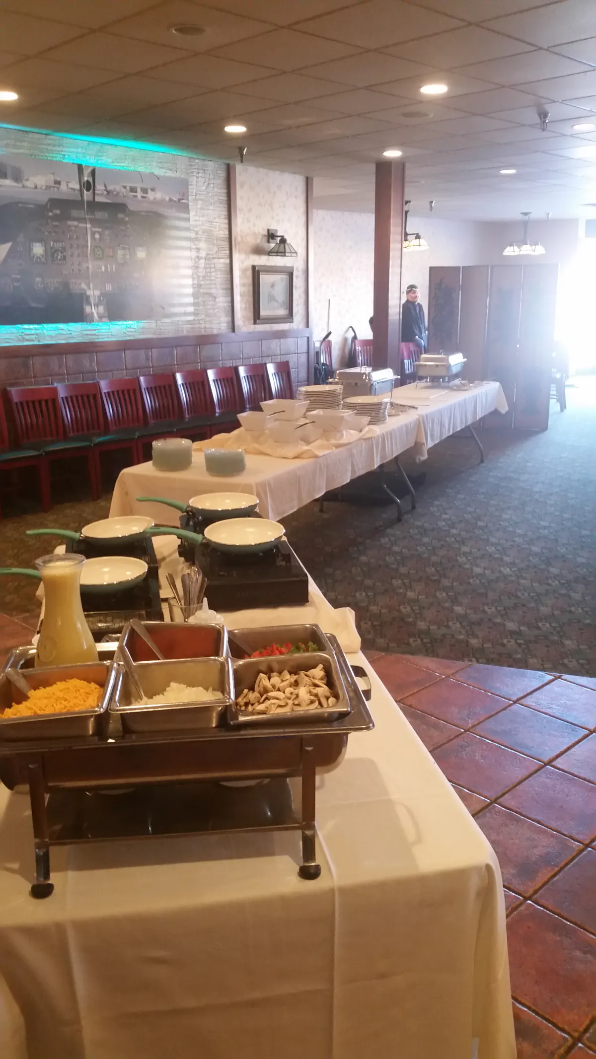 catering setup