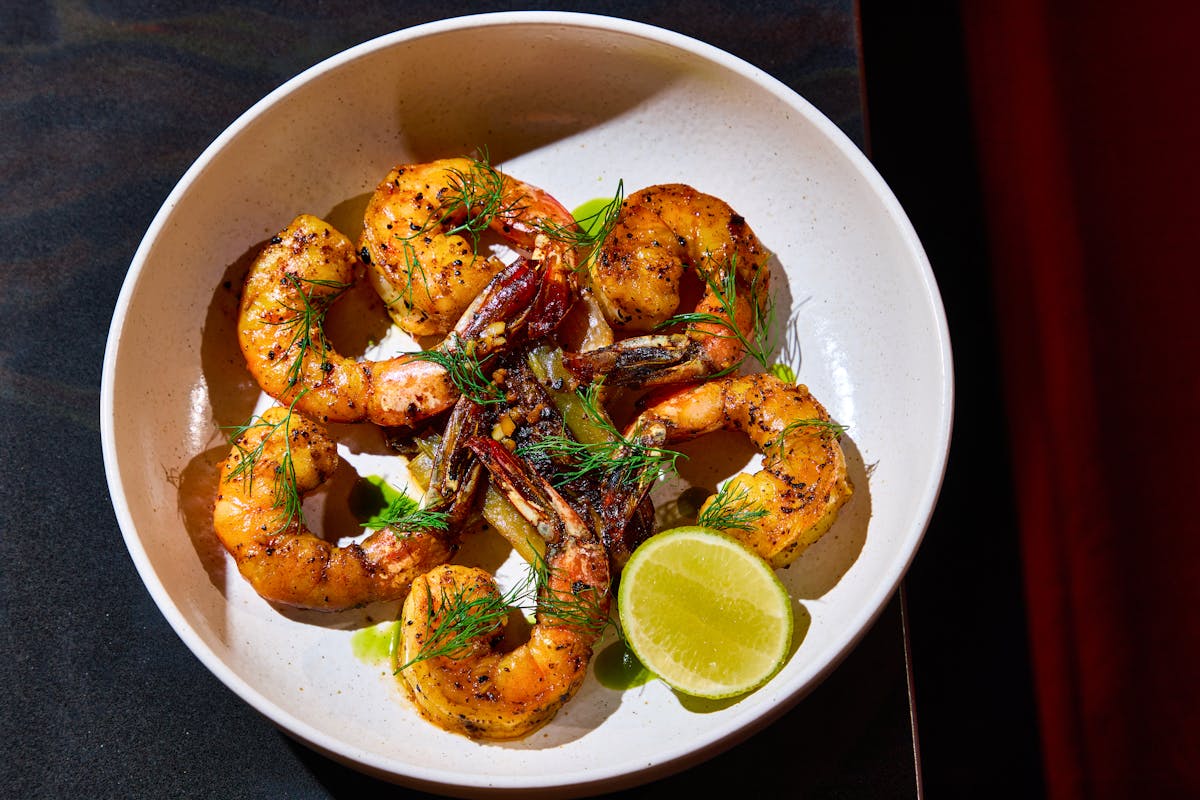 a bowl of food on a plate