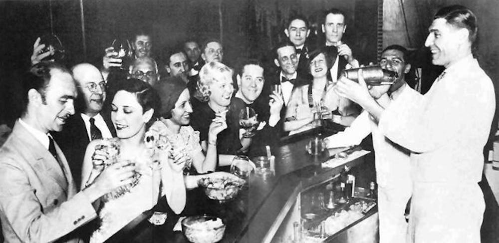 a group of people posing for a photo