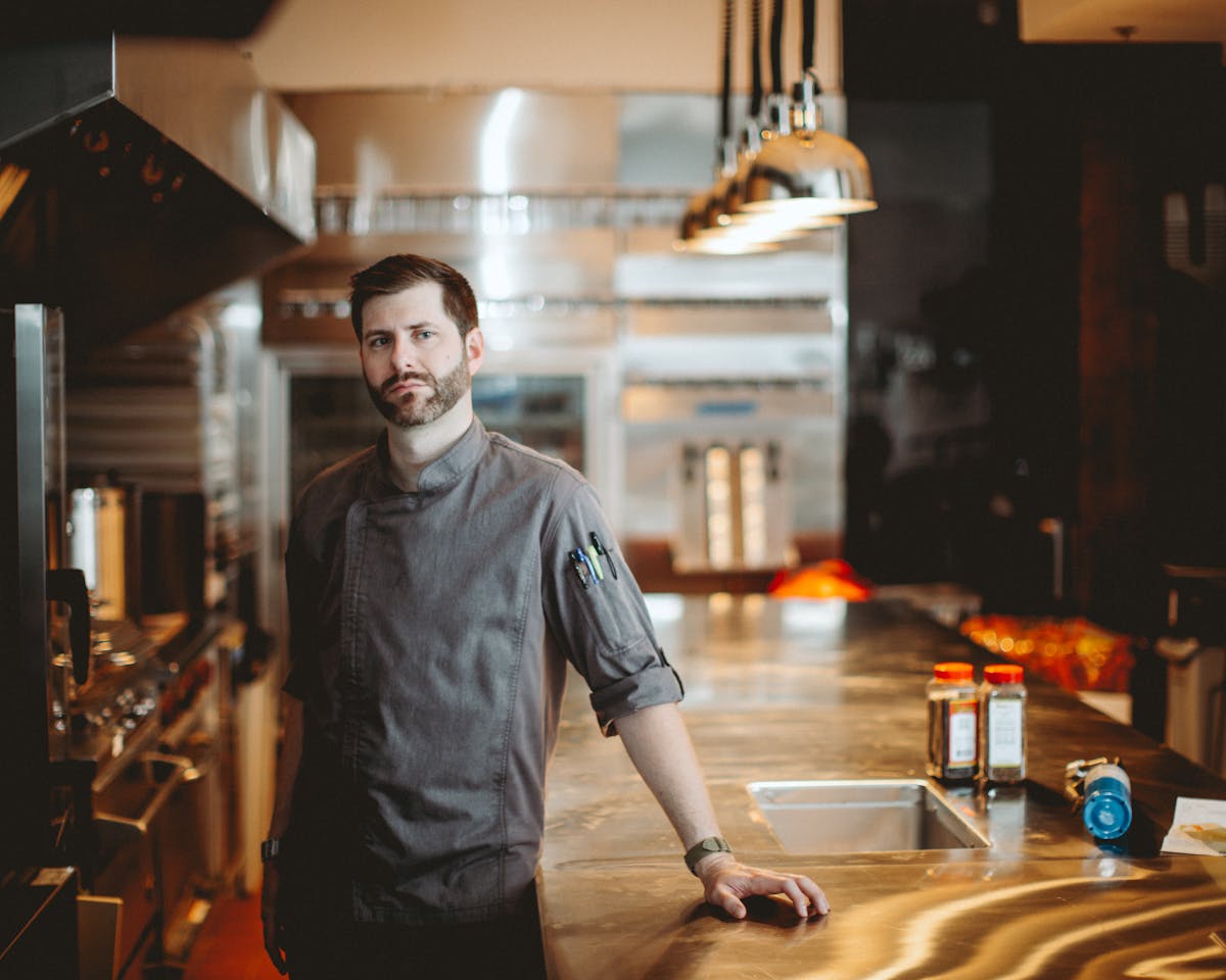 chef adam standing