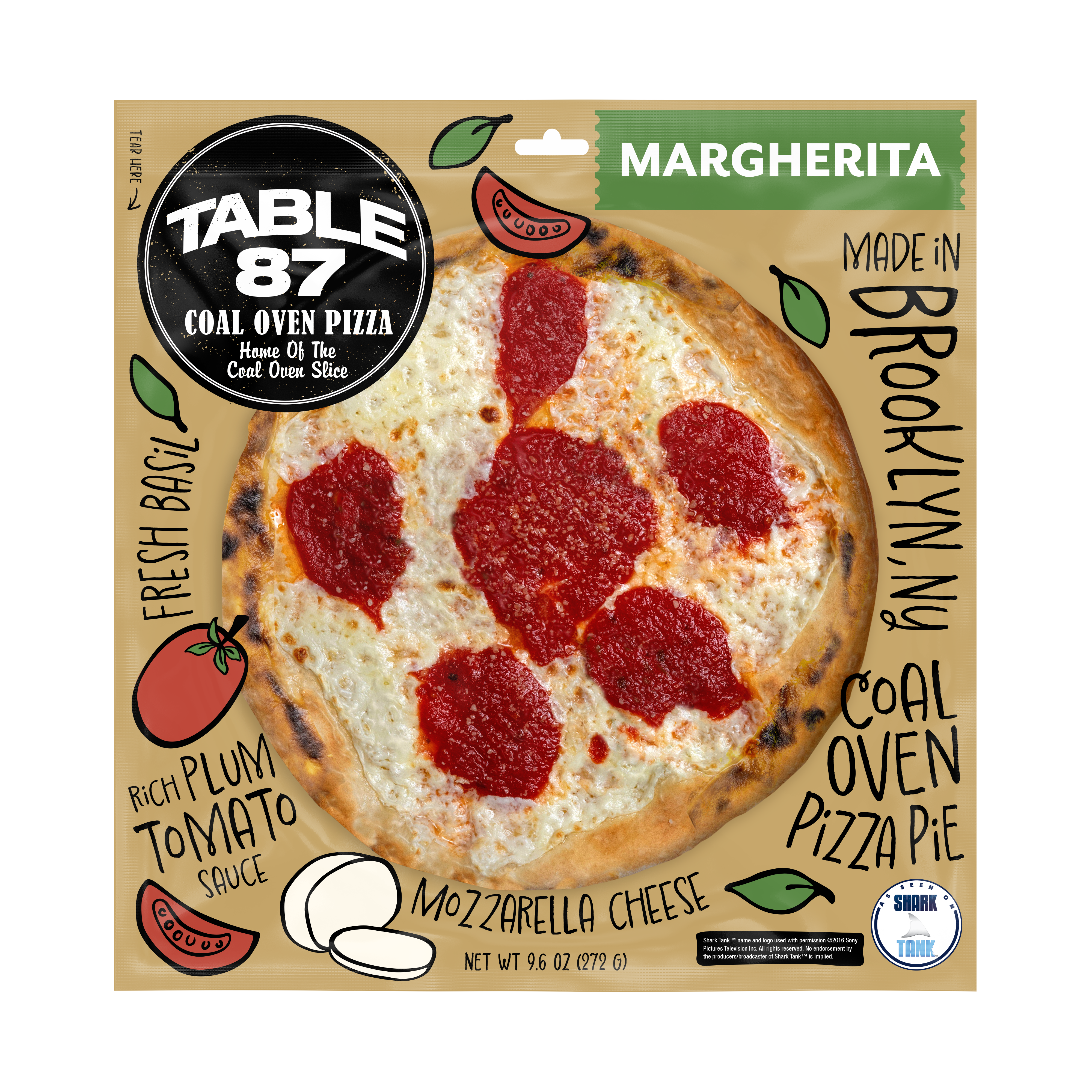 a pizza sitting on top of a book