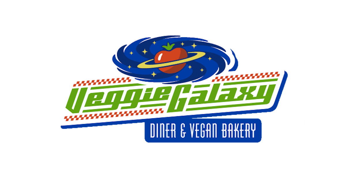 Veggie Galaxy restaurant logo - View nutrition facts, calories, and macros for menu items at 450 Massachusetts Ave Cambridge, MA 02139
