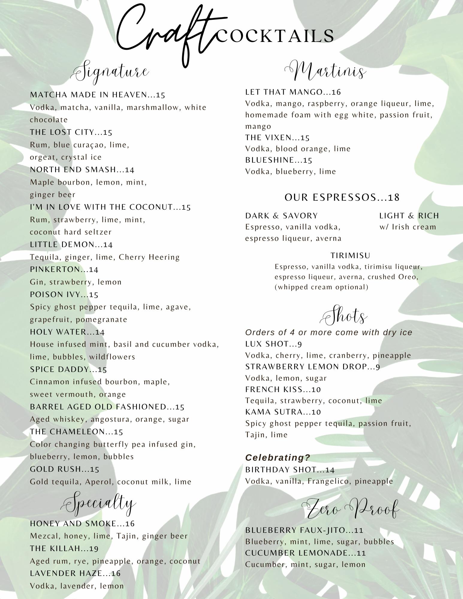Wicked Craft Company | Modern Cuisine & Cold Craft Beers in Boston, MA