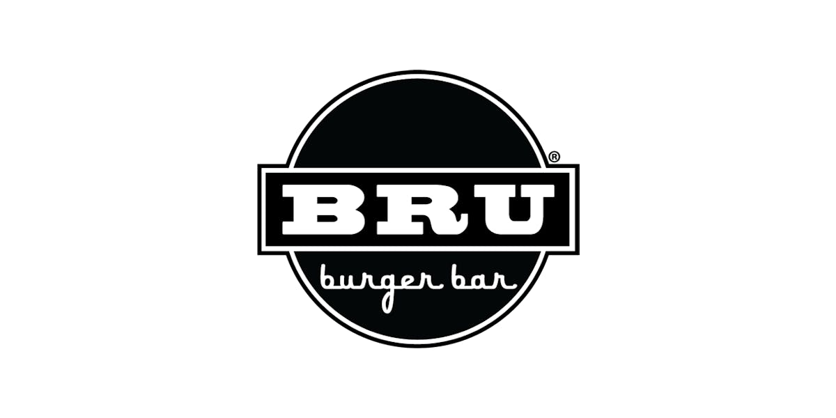 BRU Burger Bar restaurant logo - View nutrition facts, calories, and macros for menu items at 222 Sycamore St Evansville, IN 47708