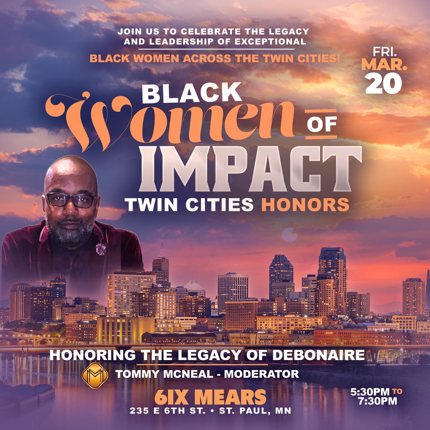 a poster for a event