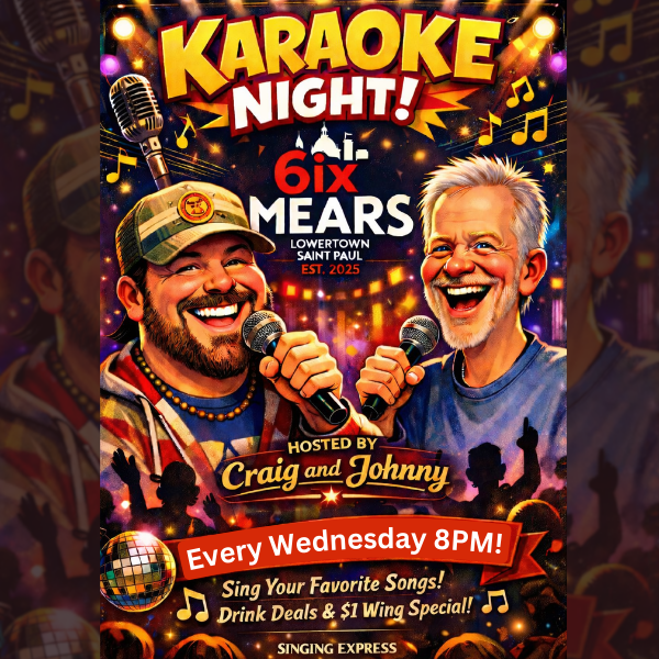 karaoke wednesday flyer