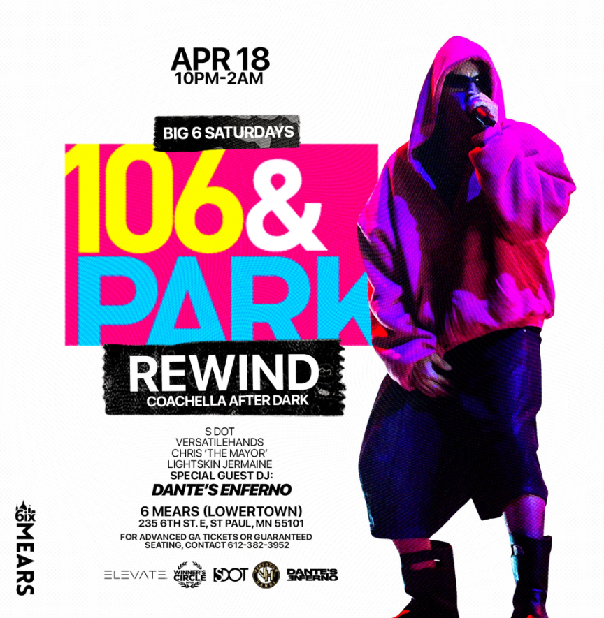 big 6 saturdays dance party in saint paul