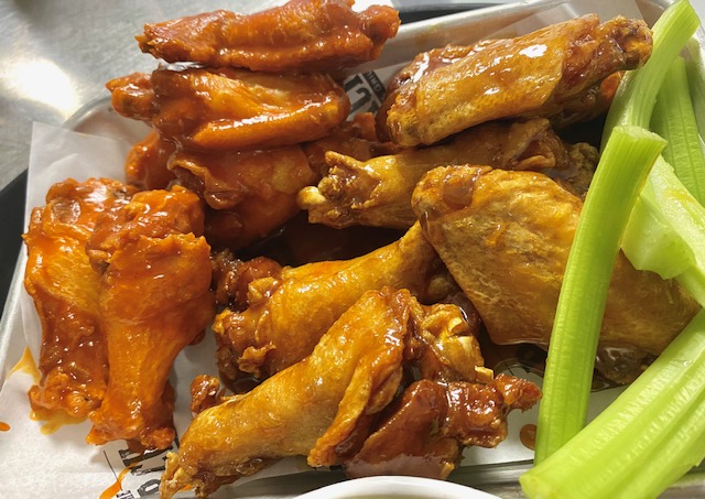 a plate of food
