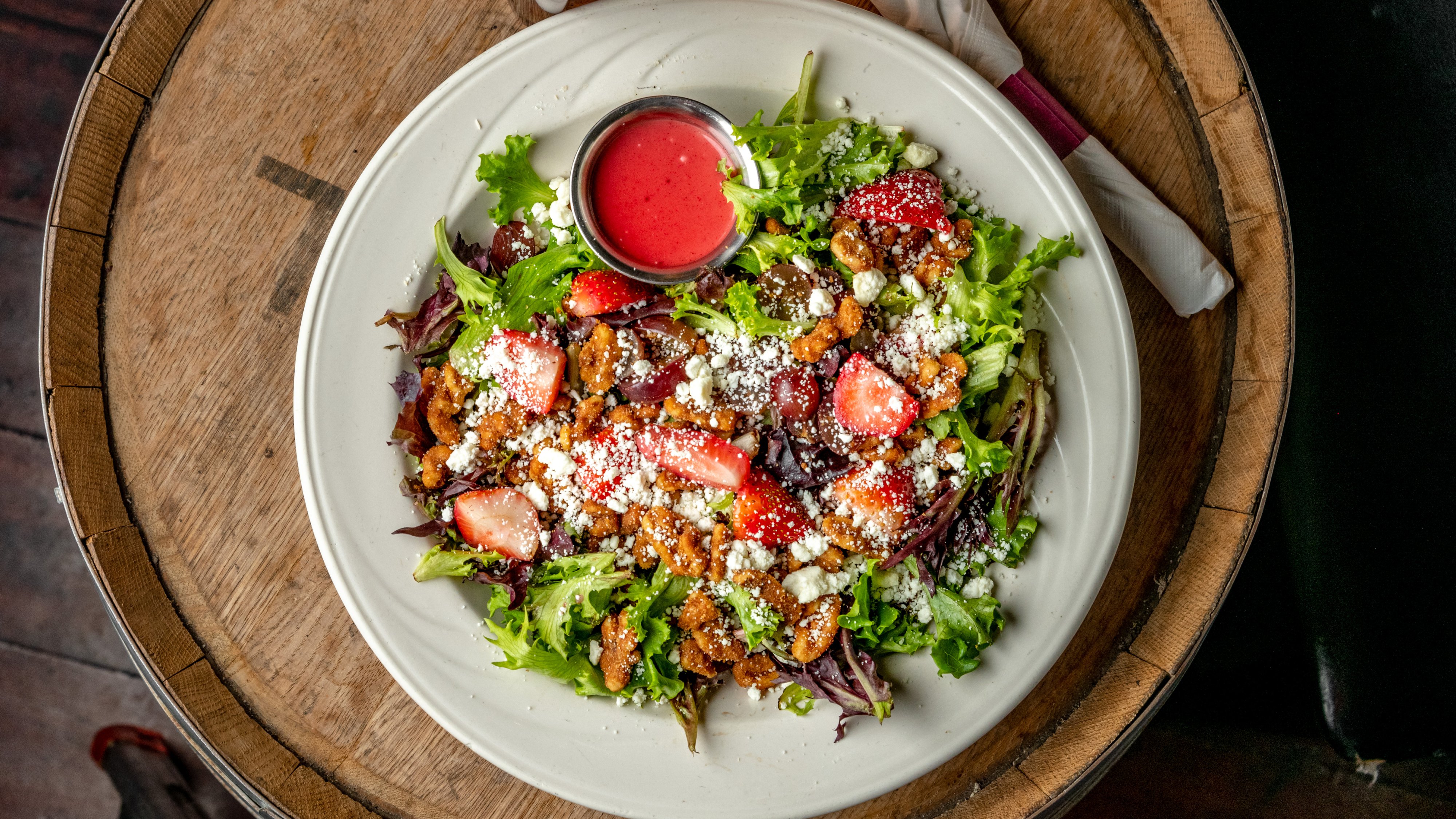 a bowl of food on a plate