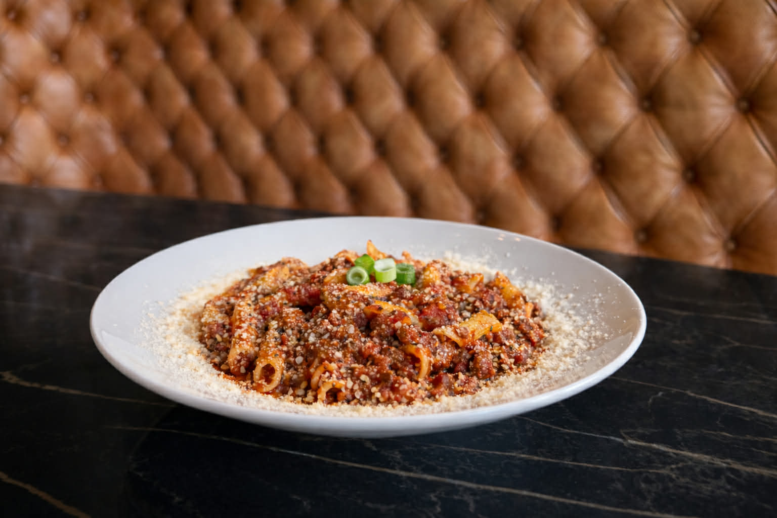 a bowl of food on a plate