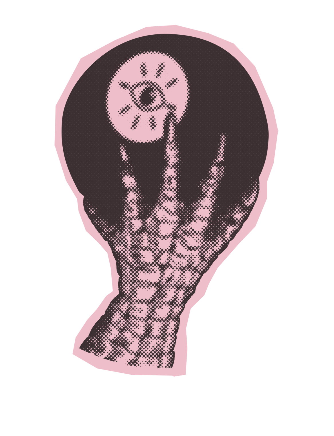 a close up of a logo