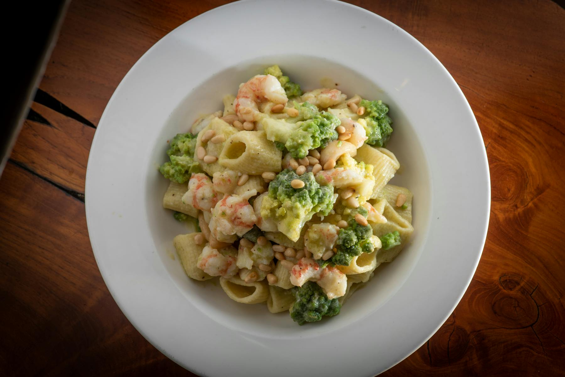 a plate of food with broccoli