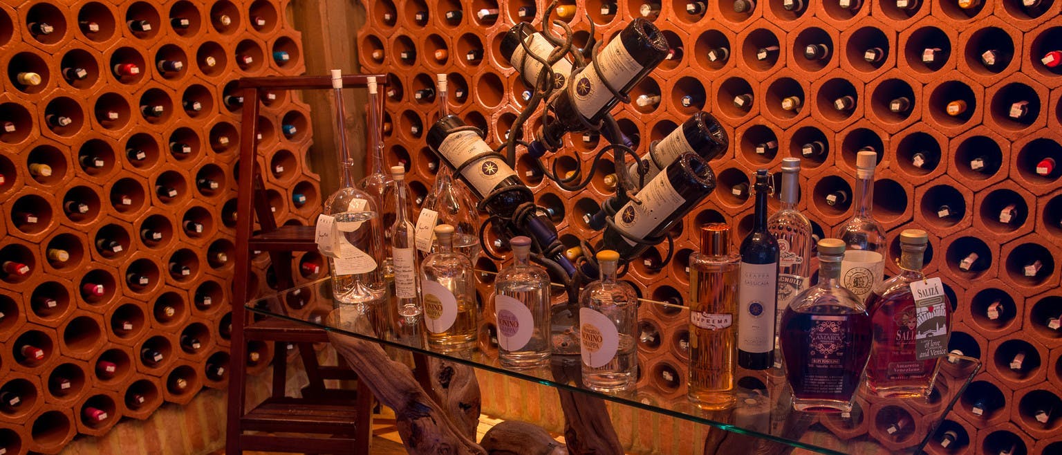 bottles of wine