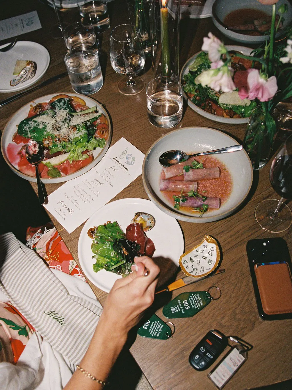Private dinner on the East Patio