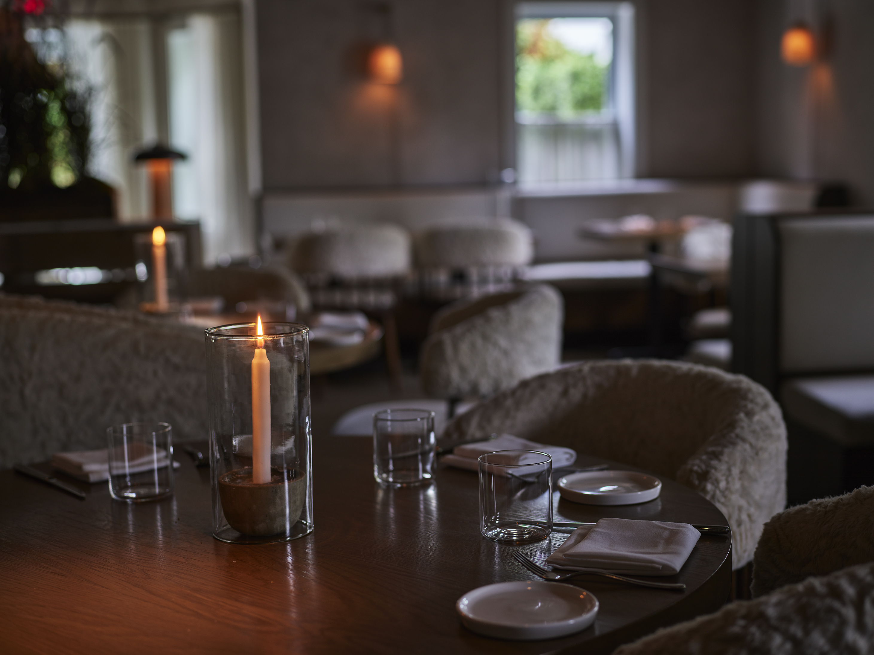 a dining table
