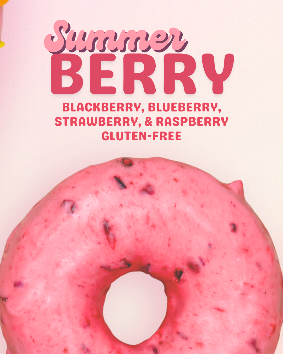 Summer Berry Doughnut