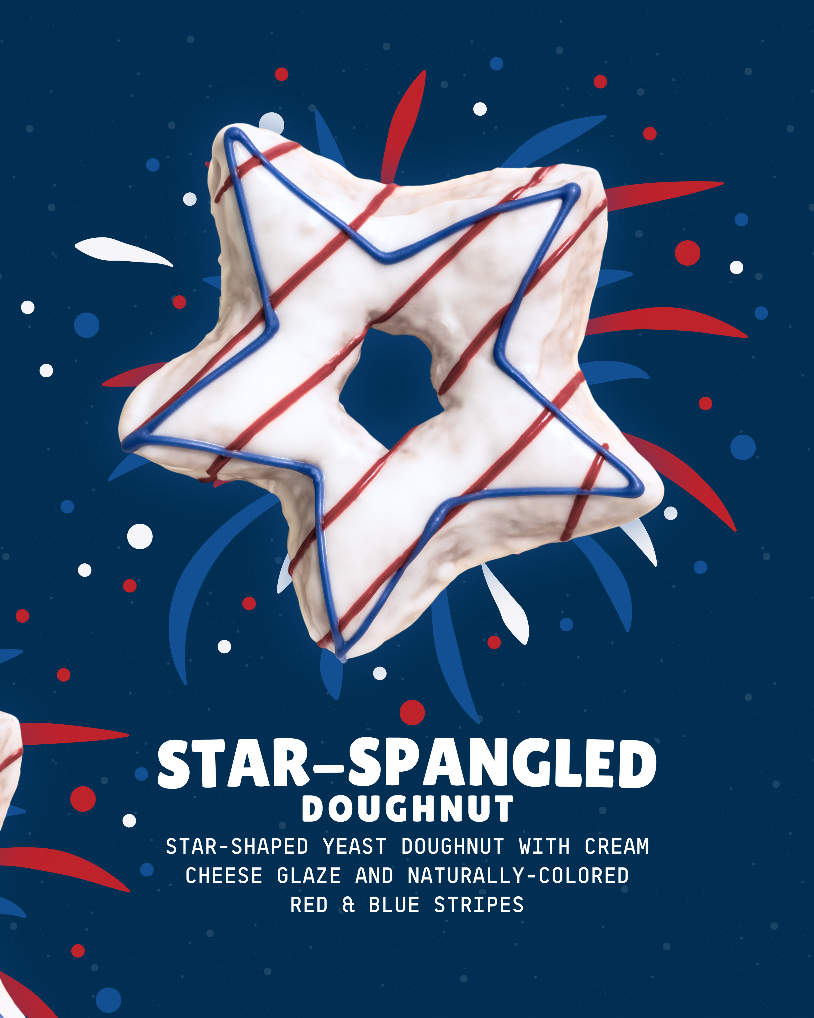 Star-Spangled Doughnut