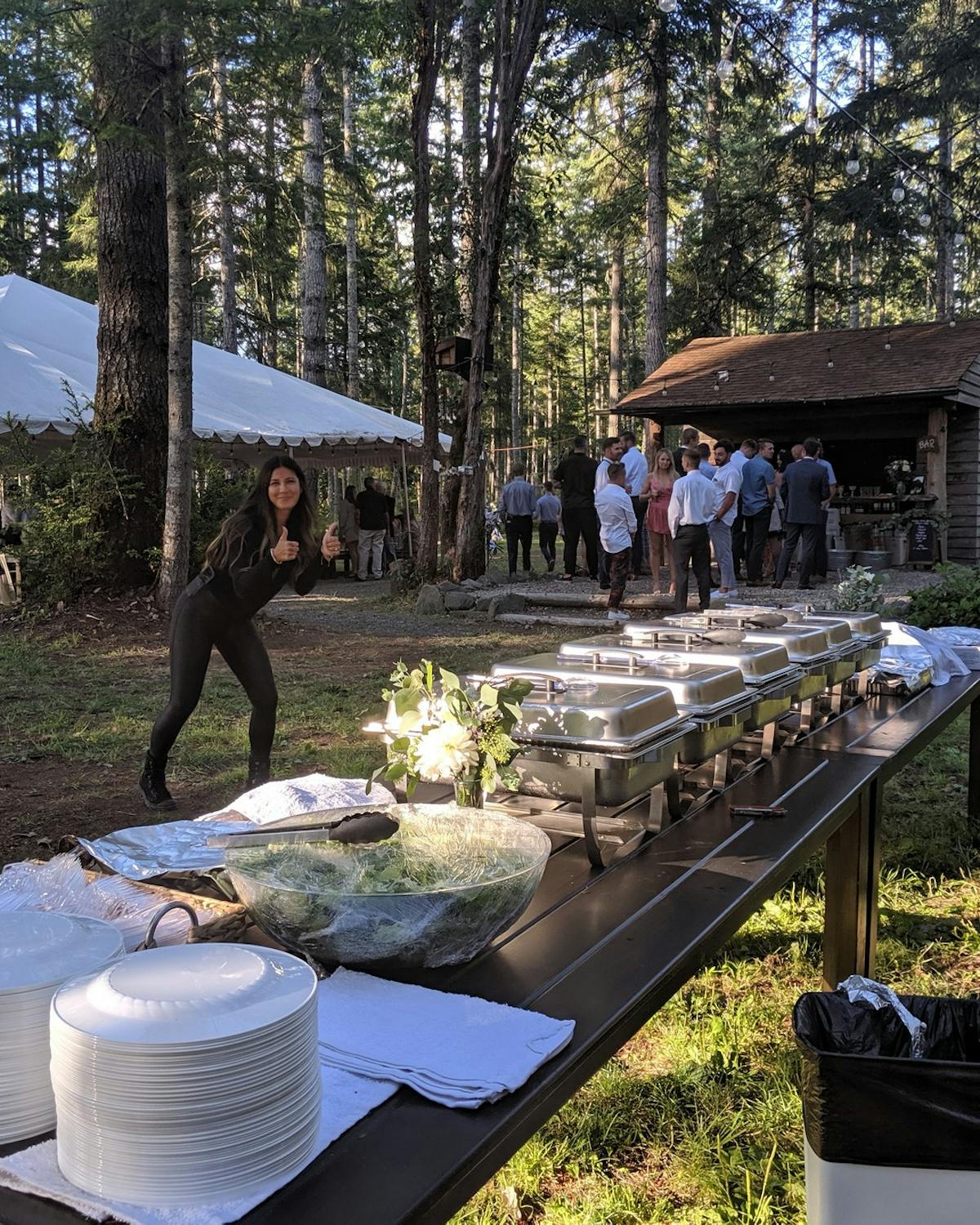 Barbeque catering