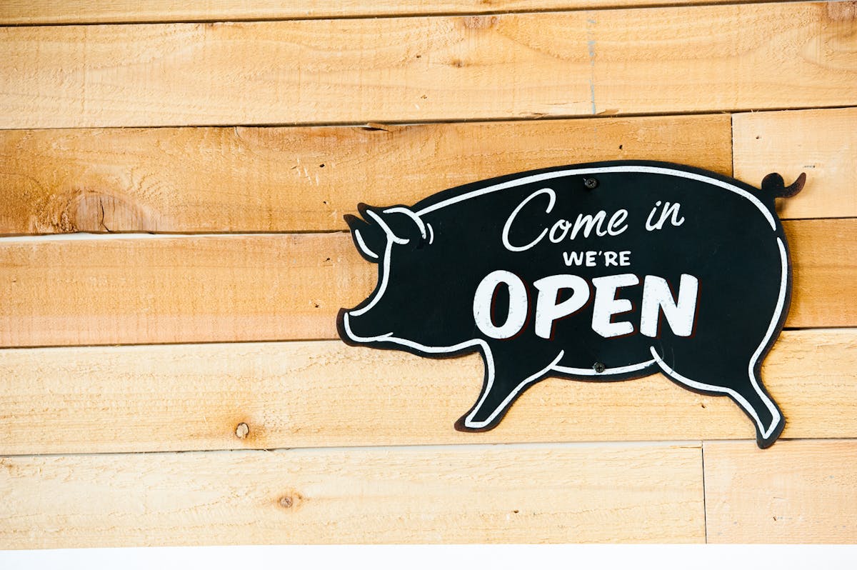We are open