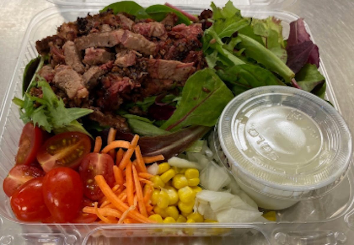 Brisket gorgonzola salad
