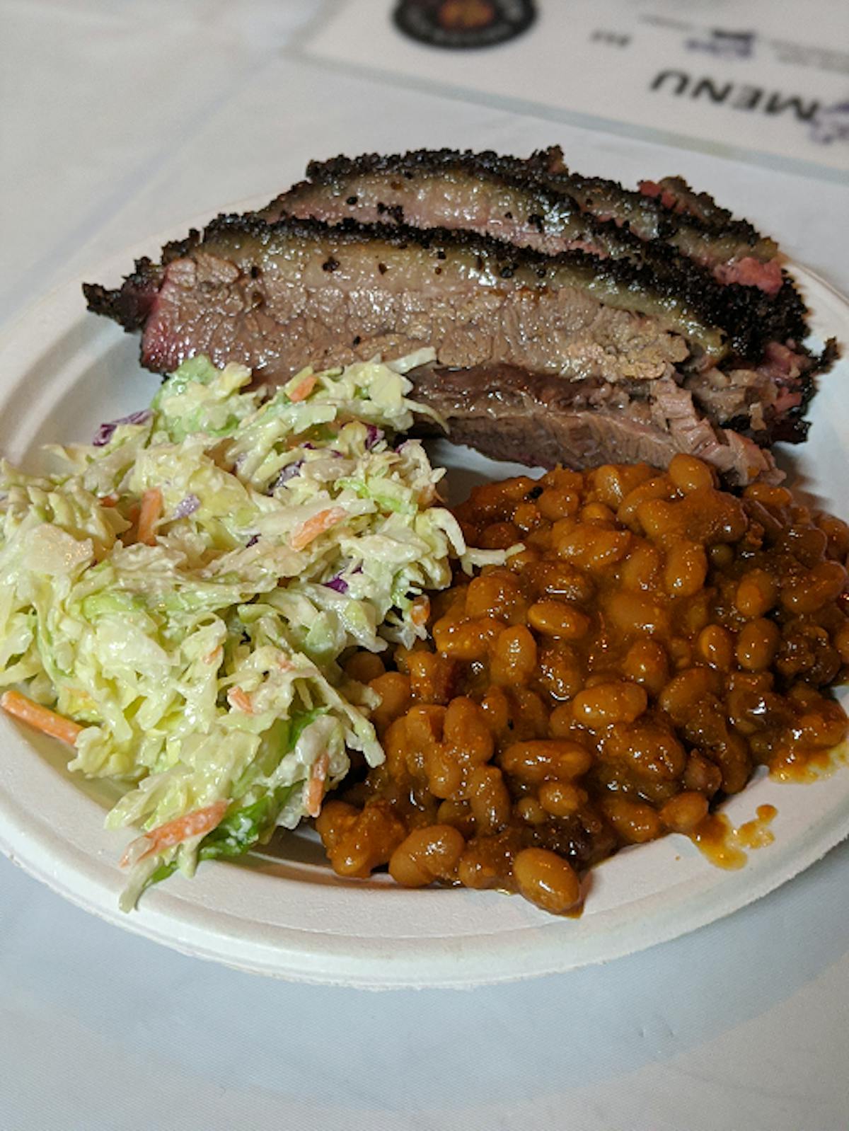 Brisket plus two sides