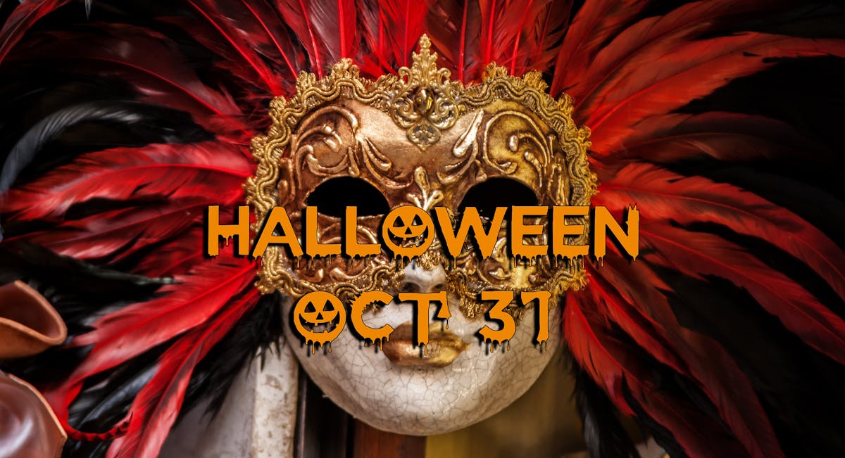 a person wearing a costume