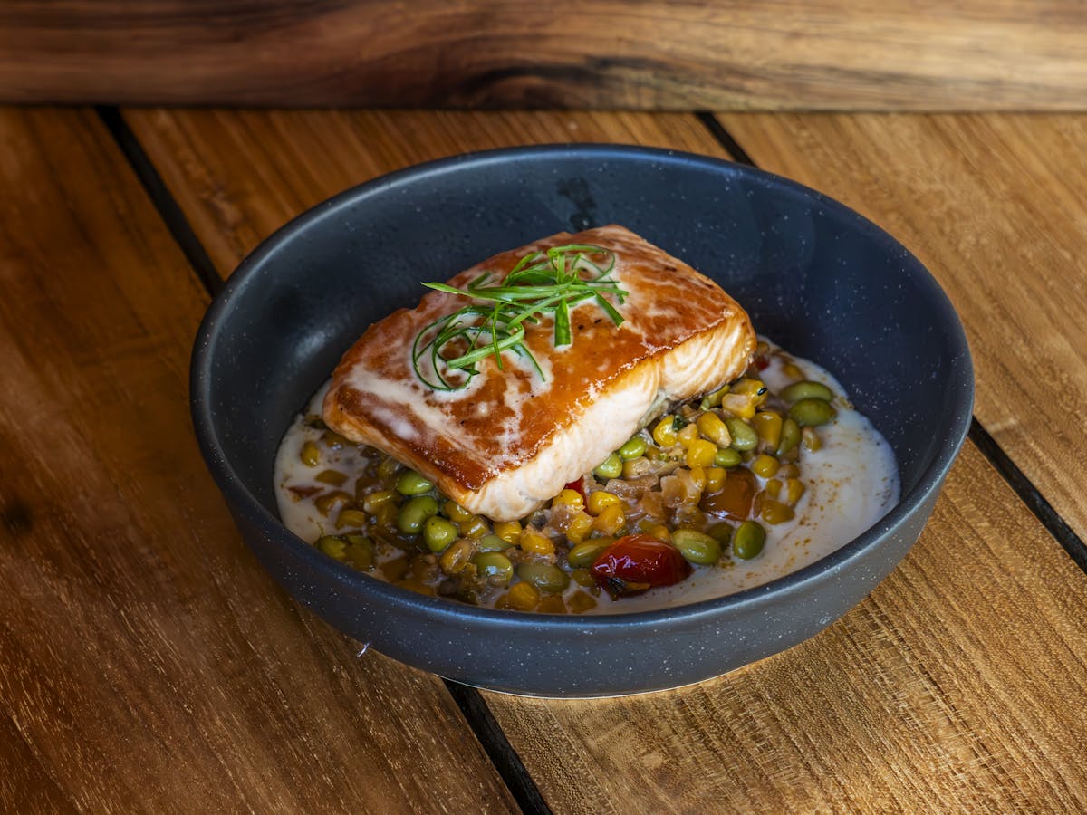 salmon dish